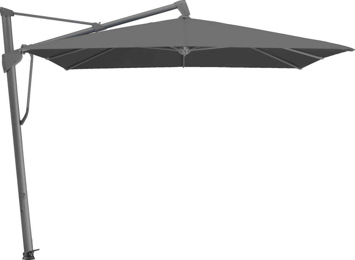 Glatz Parasol SOMBRANO® S+ carré 807 Lava Alu laqué anthracite