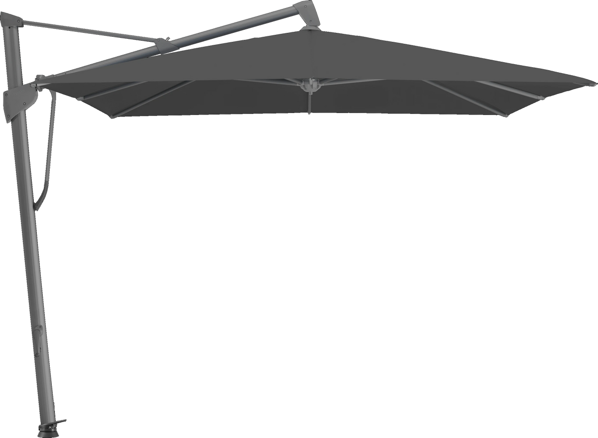 Glatz Parasol SOMBRANO® S+ carré 809 Midnight Alu laqué anthracite