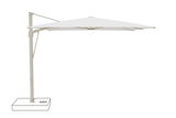 Glatz Parasol VITA Sfera carre Cat.5 500 Plaster Alu laque gris soie