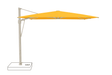 Glatz Parasol VITA Sfera carre Cat.5 514 Corn Alu laque gris soie