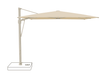 Glatz Parasol VITA Sfera carre Cat.5 526 Bamboo Alu laque gris soie