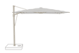 Glatz Parasol VITA Sfera carre Cat.5 555 Grey Stripe Alu laque gris soie