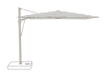 Glatz Parasol VITA Sfera carre Cat.5 555 Grey Stripe Alu laque gris soie