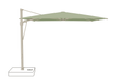 Glatz Parasol VITA Sfera carre Cat.5 579 Pistachio Alu laque gris soie