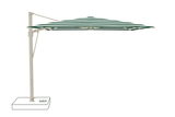 Glatz Parasol VITA Sfera carre Cat.5 589 Green Stripe Alu laque gris soie