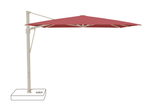 Glatz Parasol VITA Sfera carre Cat.5 637 Cherry Alu laque gris soie