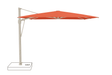 Glatz Parasol VITA Sfera carre Cat.5 660 Papaya Alu laque gris soie