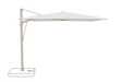 Glatz Parasol VITA Sfera carre Cat.5 665 Chrome Alu laque gris soie
