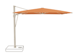 Glatz Parasol VITA Sfera carre Cat.5 802 Sienna Alu laque gris soie
