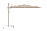 Glatz Parasol VITA Sfera carre Cat.5 803 Linen Alu laque gris soie