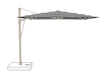 Glatz Parasol VITA Sfera carre Cat.5 810 Black Stripe Alu laque gris soie
