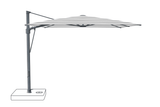 Glatz Parasol VITA Sfera carre Cat.5 555 Grey Stripe Alu laque anthracite