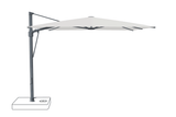 Glatz Parasol VITA Sfera carre Cat.5 556 Alabaster Alu laque anthracite