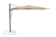 Glatz Parasol VITA Sfera carre Cat.5 803 Linen Alu laque anthracite