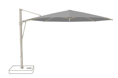Glatz Parasol VITA Sfera rond Cat.5 509 Slate Alu laque gris soie