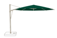 Glatz Parasol VITA Sfera rond Cat.5 521 Aloe Alu laque gris soie