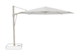 Glatz Parasol VITA Sfera rond Cat.5 550 Cement Alu laque gris soie