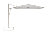 Glatz Parasol VITA Sfera rond Cat.5 555 Grey Stripe Alu laque gris soie