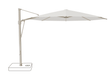 Glatz Parasol VITA Sfera rond Cat.5 556 Alabaster Alu laque gris soie