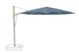 Glatz Parasol VITA Sfera rond Cat.5 601 Waterfall Alu laque gris soie