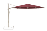 Glatz Parasol VITA Sfera rond Cat.5 644 Merlot Alu laque gris soie