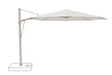 Glatz Parasol VITA Sfera rond Cat.5 665 Chrome Alu laque gris soie