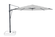 Glatz Parasol VITA Sfera rond Cat.5 555 Grey Stripe Alu laque anthracite