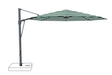 Glatz Parasol VITA Sfera rond Cat.5 589 Green Stripe Alu laque anthracite
