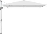 Glatz Parasol FORTANO carre Cat.5 500 Plaster Alu naturel eloxe