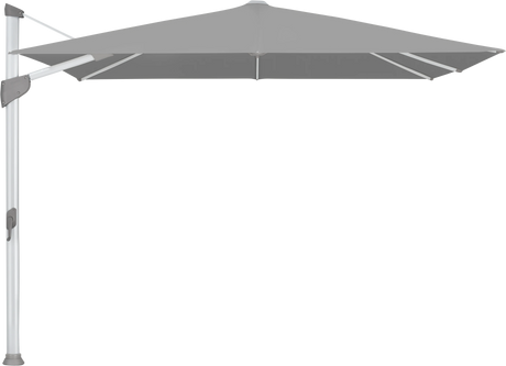 Glatz Parasol FORTANO carre Cat.5 509 Slate Alu naturel eloxe