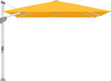 Glatz Parasol FORTANO carre Cat.5 514 Corn Alu naturel eloxe