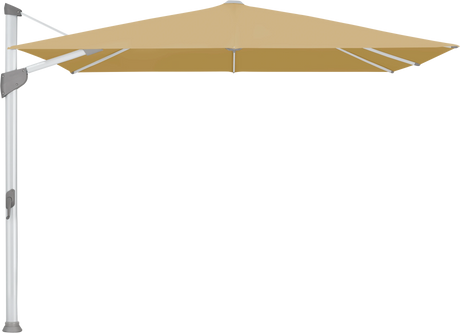 Glatz Parasol FORTANO carre Cat.5 618 Dijon Alu naturel eloxe