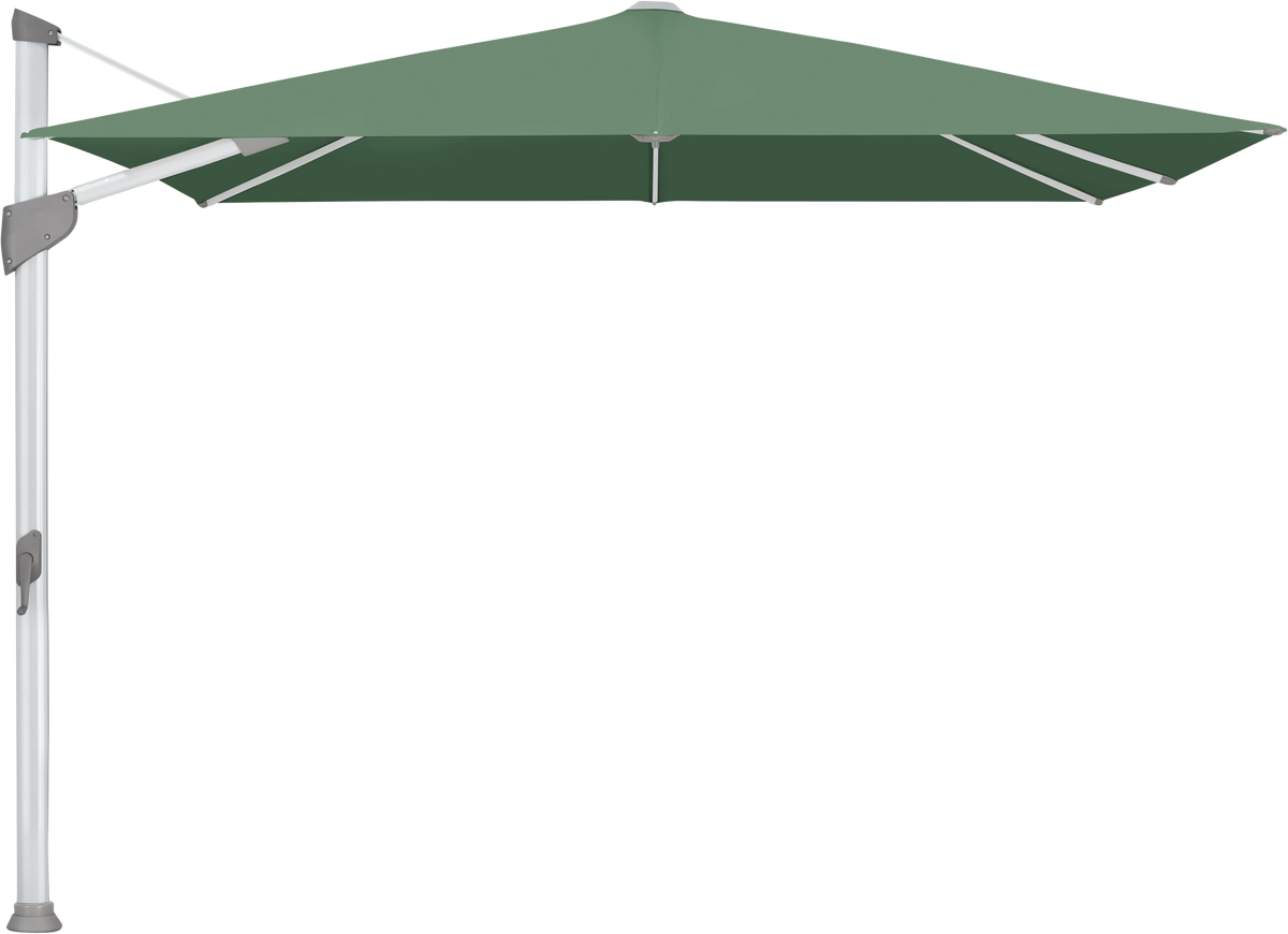 Glatz Parasol FORTANO carre Cat.5 677 Nile Alu naturel eloxe