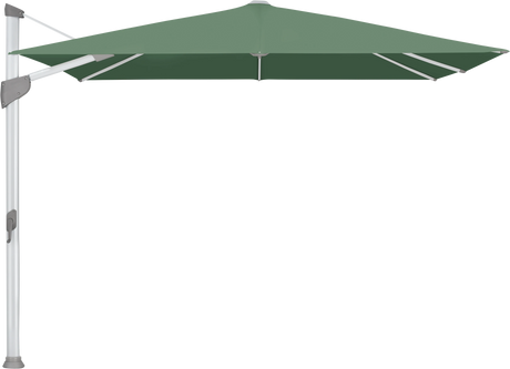 Glatz Parasol FORTANO carre Cat.5 677 Nile Alu naturel eloxe