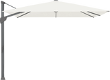 Glatz Parasol FORTANO carre Qualite 4 404 White Alu laque anthracite