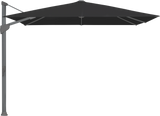 Glatz Parasol FORTANO carre Qualite 4 408 Black Alu laque anthracite