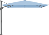 Glatz Parasol FORTANO carre Cat.5 515 Cloud Alu laque anthracite