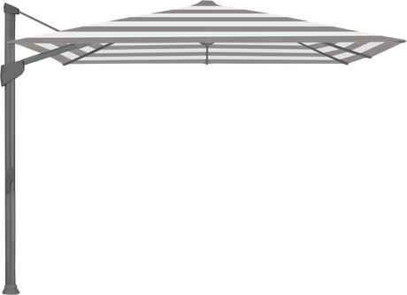 Glatz Parasol FORTANO carre Cat.5 570 Steel Stripe Alu laque anthracite