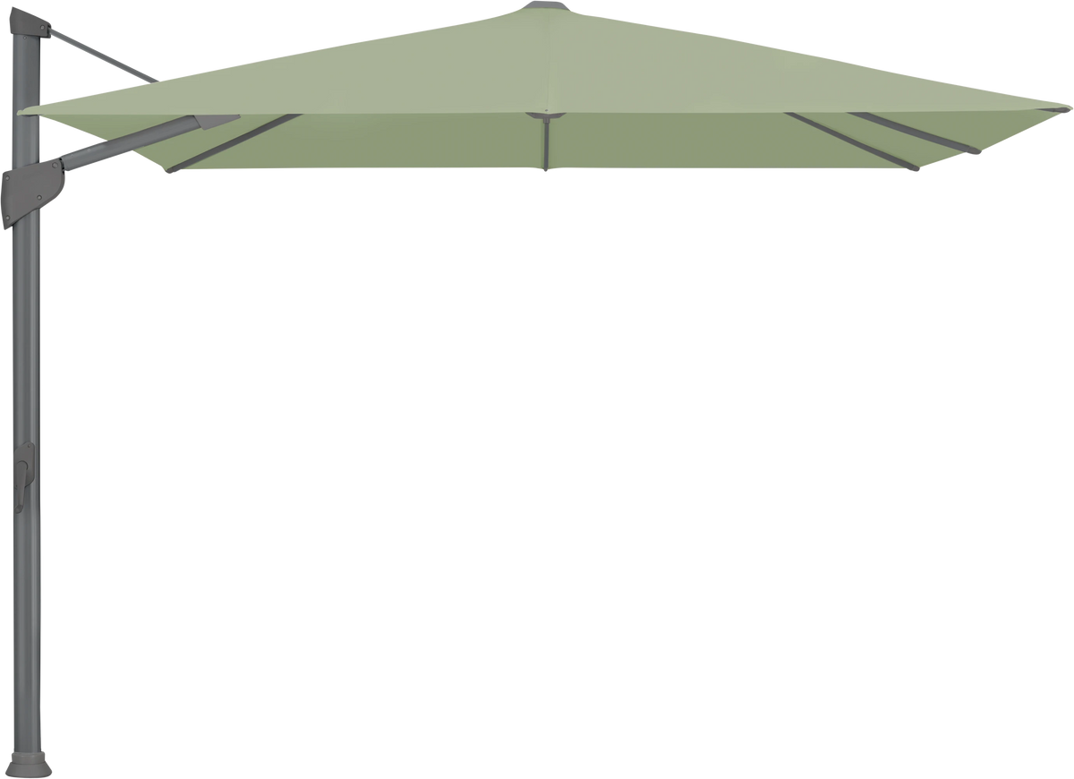Glatz Parasol FORTANO carre Cat.5 579 Pistachio Alu laque anthracite