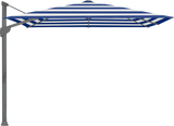 Glatz Parasol FORTANO carre Cat.5 602 Blue Stripe Alu laque anthracite