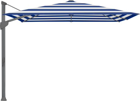 Glatz Parasol FORTANO carre Cat.5 602 Blue Stripe Alu laque anthracite