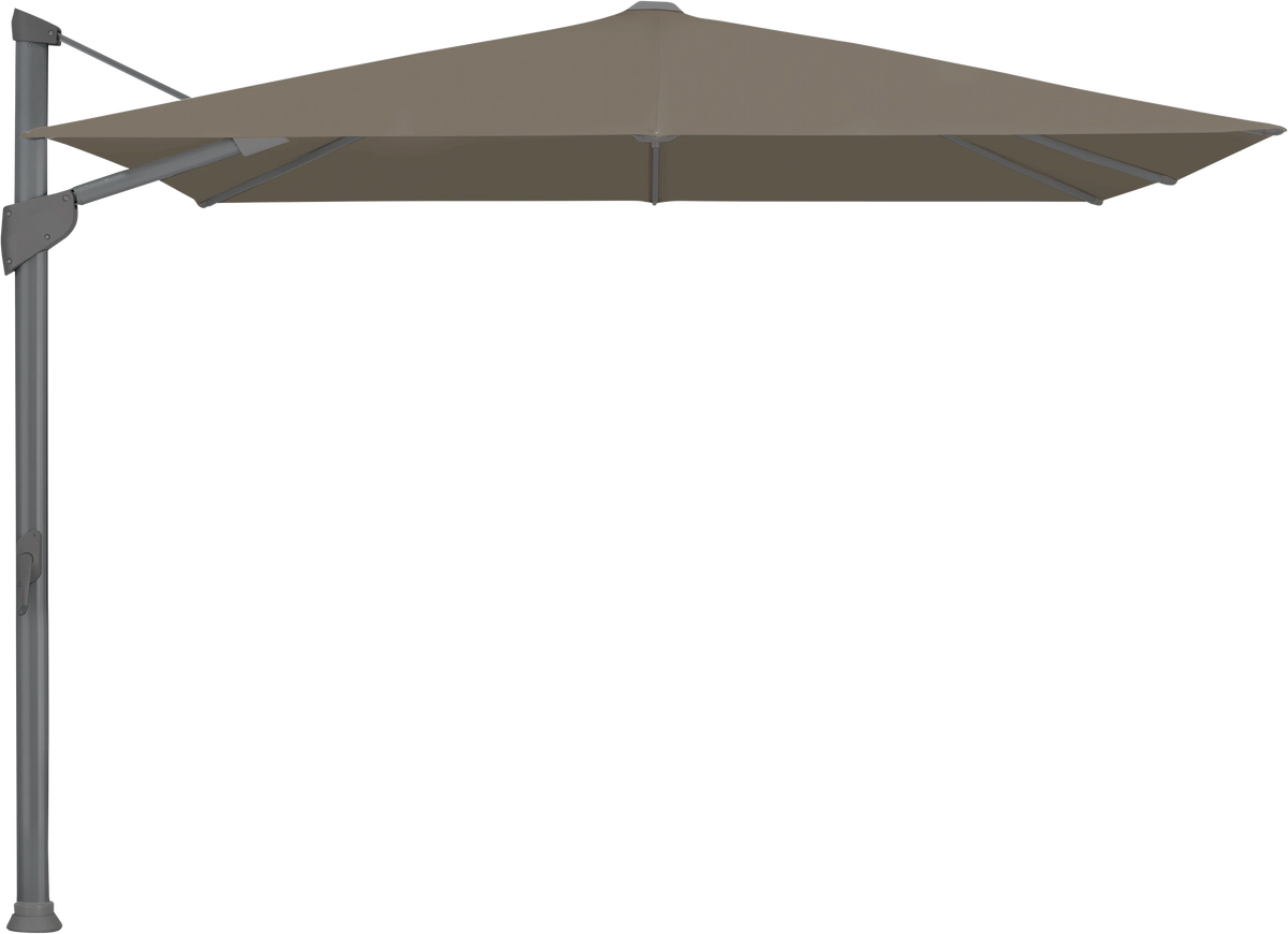 Glatz Parasol FORTANO carre Cat.5 611 Sandstone Alu laque anthracite