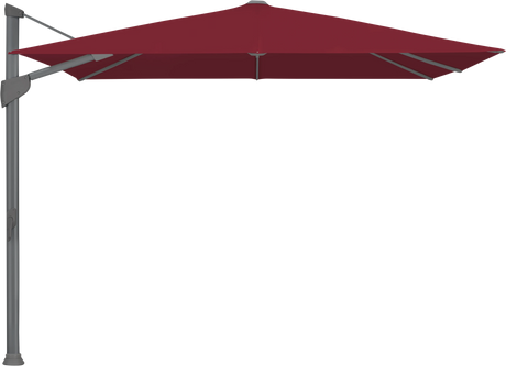 Glatz Parasol FORTANO carre Cat.5 645 Burgundy Alu laque anthracite