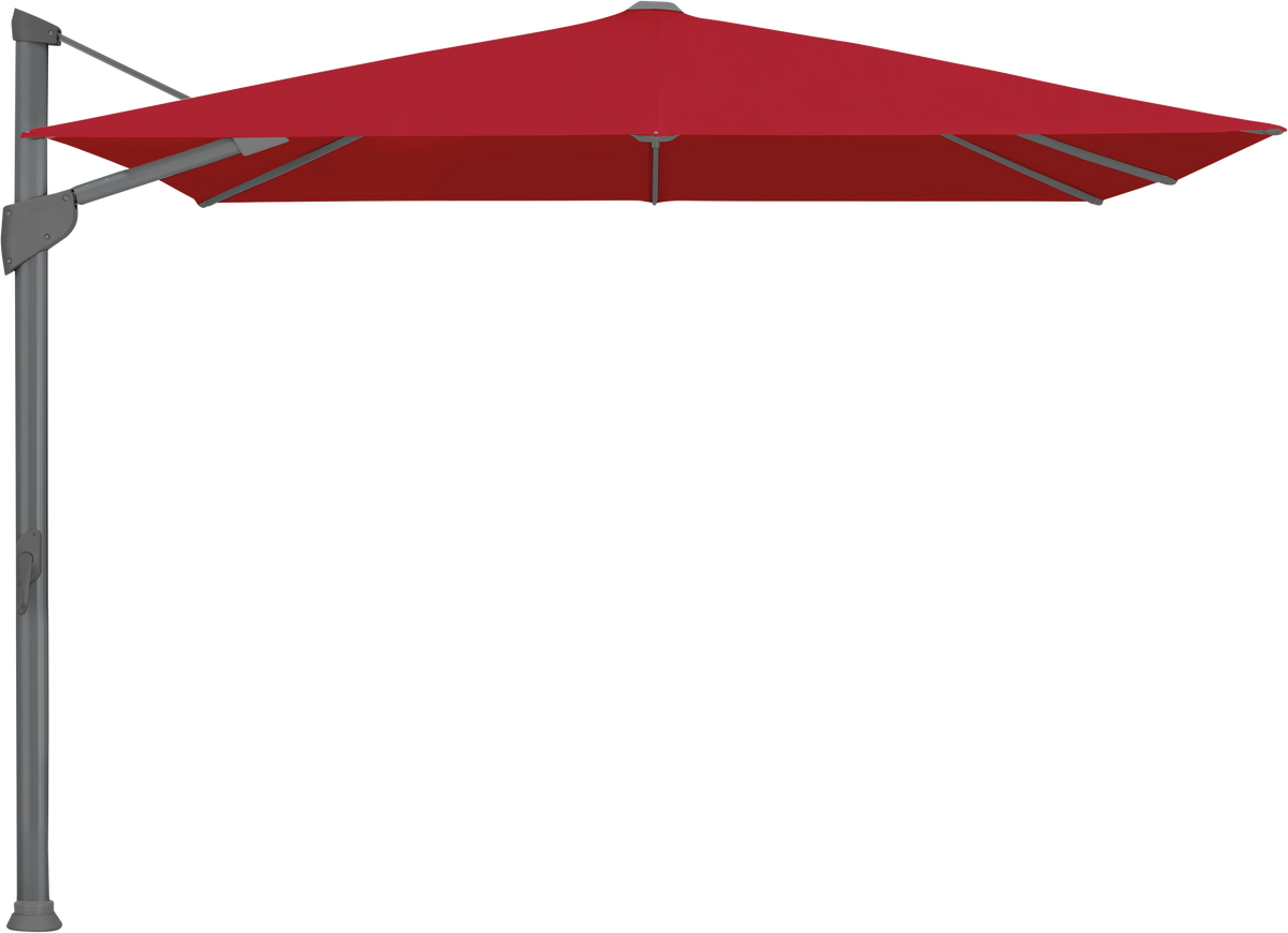 Glatz Parasol FORTANO carre Cat.5 646 Rubino Alu laque anthracite