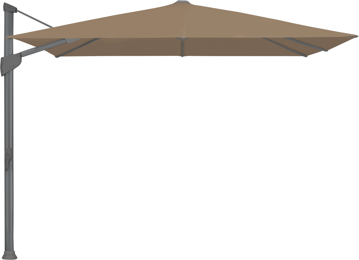 Glatz Parasol FORTANO carre Cat.5 805 Walnut Alu laque anthracite