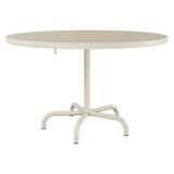 Schaffner Säntis Table repas rabattable Ø117cm – Sable Pastel 15 / Sable Pastel 15