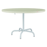 Schaffner Säntis Table repas rabattable Ø117cm – Vert Pastel 64 / Bleu Pastel 51