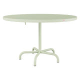 Schaffner Säntis Table repas rabattable Ø117cm – Vert Pastel 64 / Vert Pastel 64