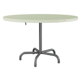Schaffner Säntis Table repas rabattable Ø117cm – Vert Pastel 64 / Graphite 73
