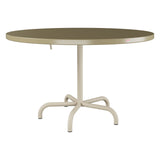 Schaffner Säntis Table repas rabattable Ø117cm – Champagne 85 / Champagne 85